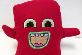 handmade monster stuffie