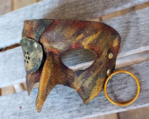 pirate mask renisance  faire handmade