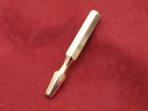 solid brass pipe tamper