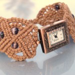 Macrame & Beaded Watch