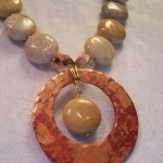 Mixed Coral Whims Beaded & Copper Necklace