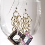 Sterling Silver Shaggy Loops Squared Earrings
