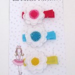 Colorful Flower Clippies