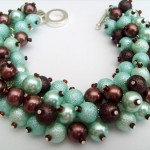 Mint Chocolate Chip Charm Bracelet