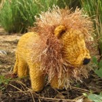 Crocheted African Lion