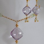 Gemstone Necklace & Earring Set