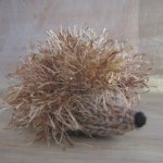 Percy the Crocheted & Fringed Hedgehog