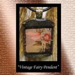 Vintage Fairy Pendant