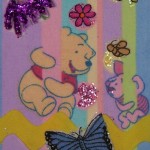 ACEO Mixed Media Original Pooh & Piglet