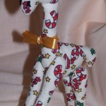 Giraffe Candycane Pocket Pal