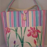 Large Iris Tote