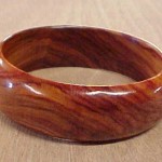 Tulipwood Rosewood Cuff by Jewelry By Janelle