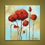 Summer Day Poppies by HJM Art Gallery