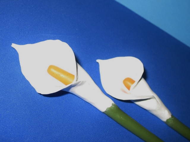 Calla Lily Hair Sticks, A Handmade Polymer Clay Tutorial | Handmade Artists  Blog
