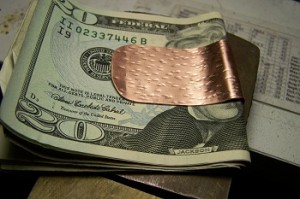 Copper Handmade Money Clip