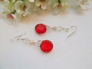 Romancing the Crystal earrings