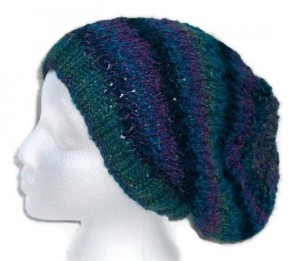 knit slouch hat