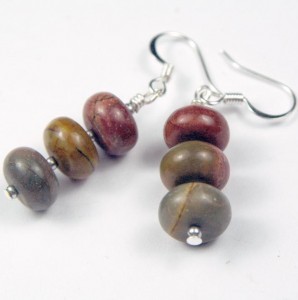 Handmade Jasper Earrings