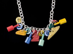 game piece necklace
