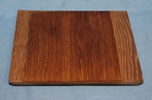Handcrafted White Oak Wooden Serving Board Cutting Board Light and Dark Grains by TheWoodhut