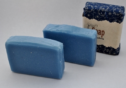 Blueberry Vegan Soap by yrekasoapco