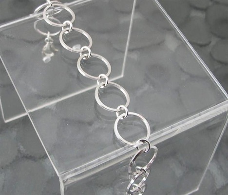  Square Wire Chain Bracelet