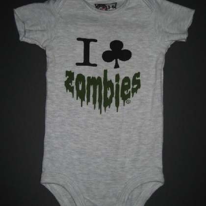 Baby Halloween outfit I club Zombies