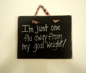 diet joke plaque