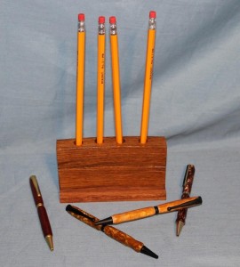 recycled chair pencil holder