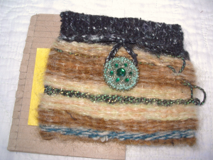 woven purse